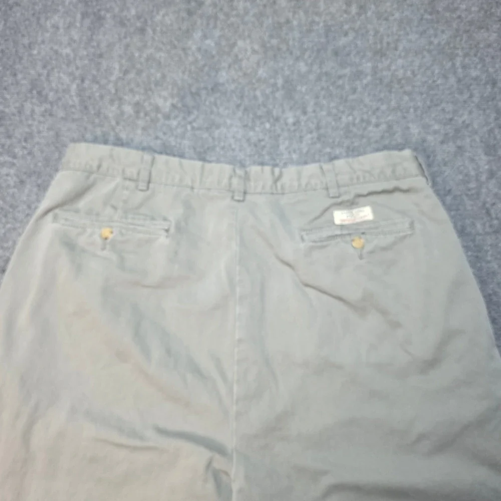 Polo Ralph Lauren Classic Chino Pants Mens 36x32 Grey Cotton Straight‎ Leg Twill